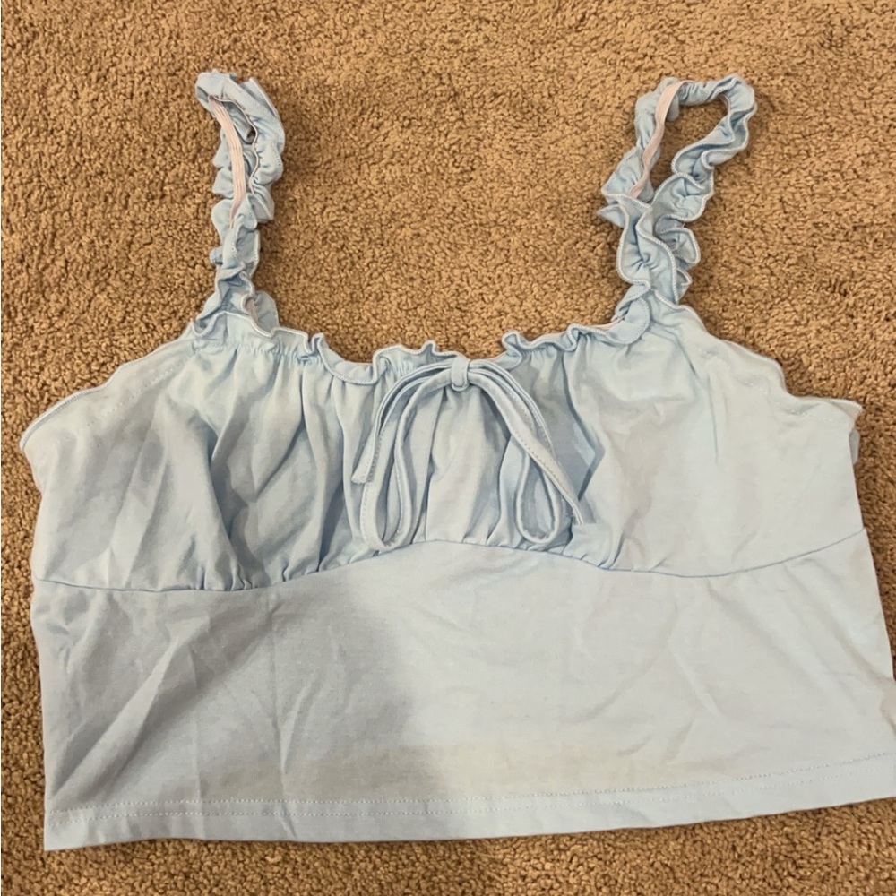 SHEIN EZwear ruched bust top